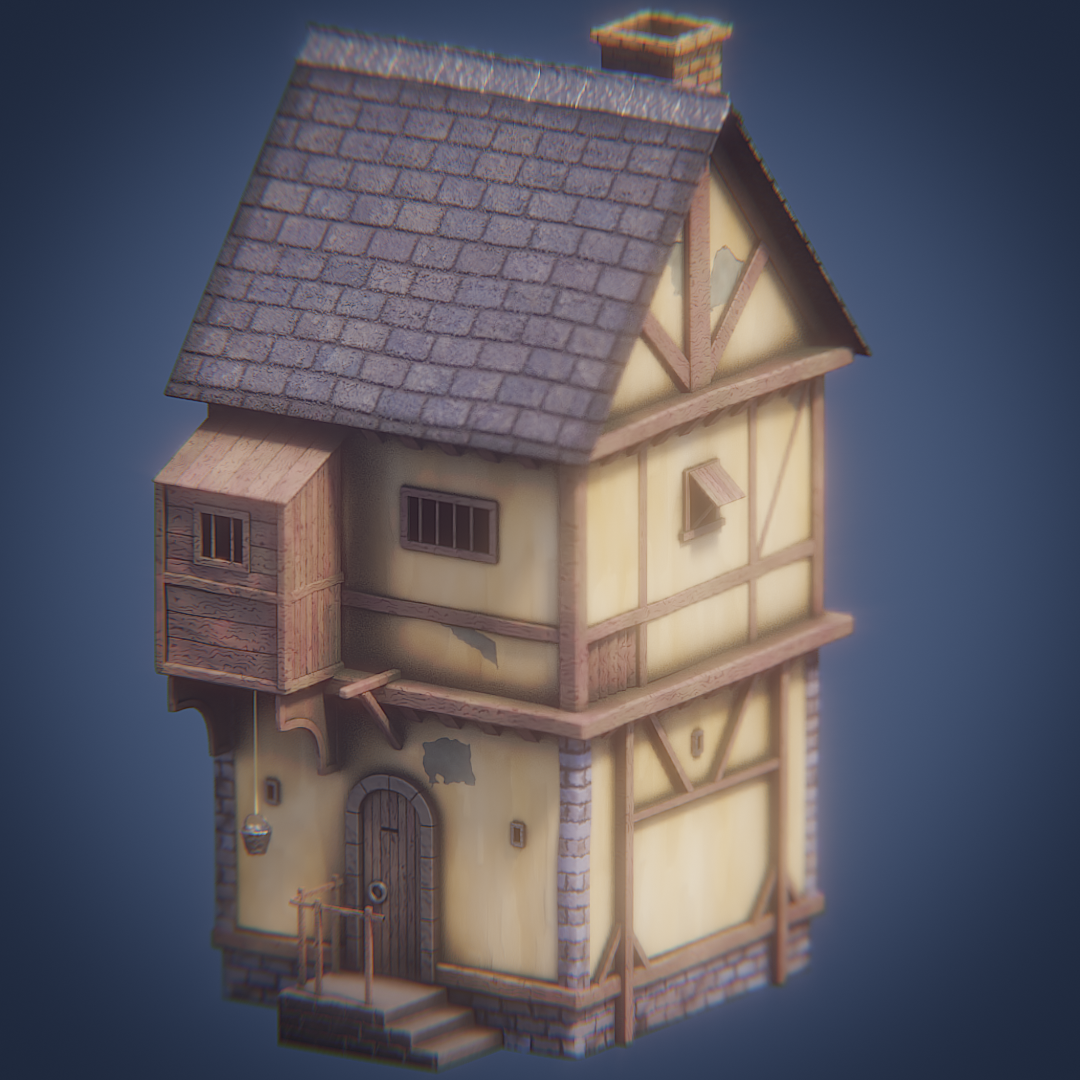 Medieval House 001 preview image 1